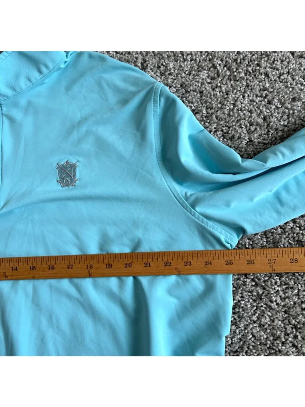 Peter Millar Men's Sz XL Crown Sport Quarter-Zip Pullover Stretch Long Sleeve